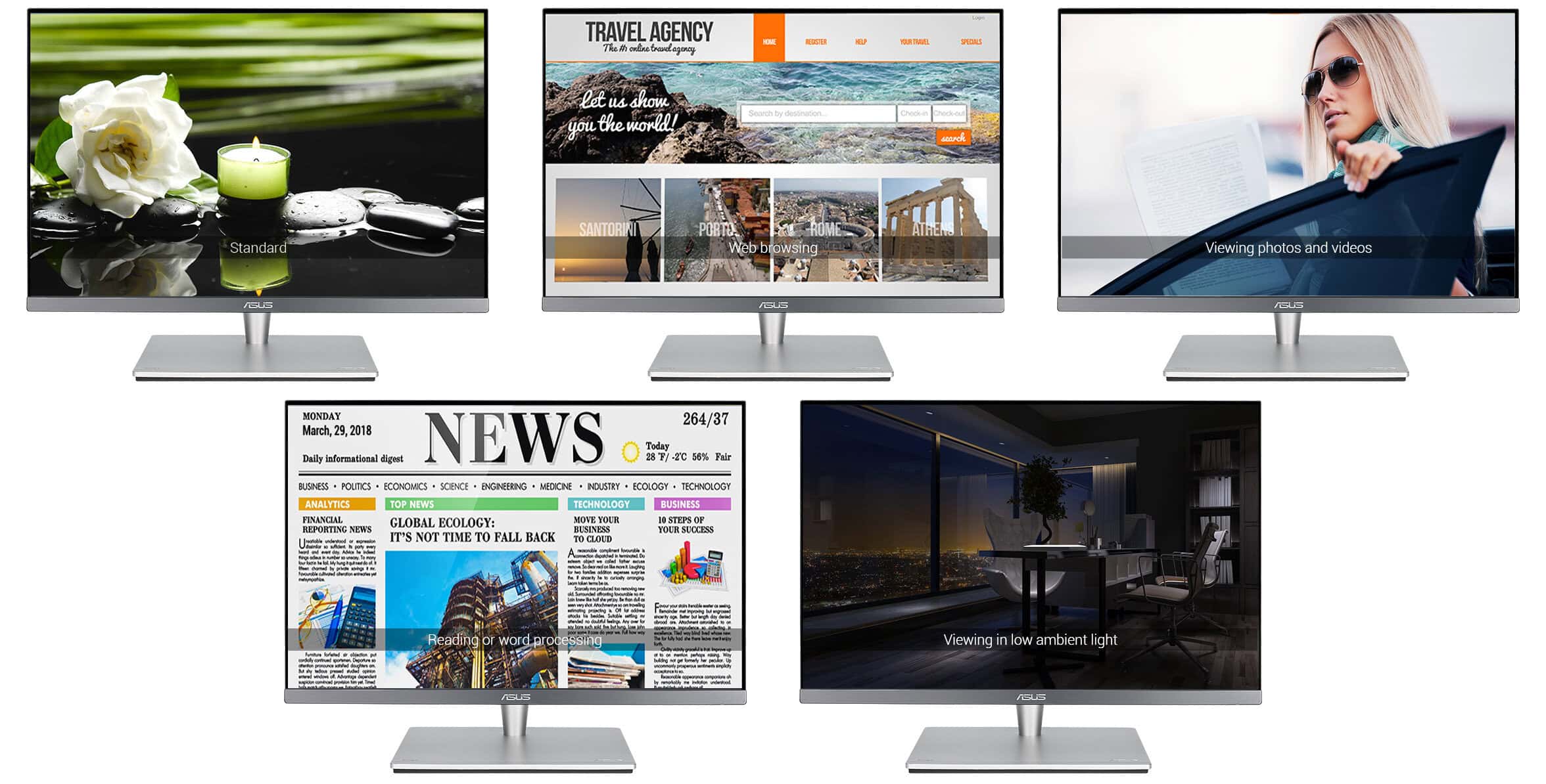 ASUS Proart PA24AC 24.1 inç 5Ms 60Hz IPS Full HD monitör, profesyonel grafik ve tasarım çalışmaları için ideal, geniş renk doğruluğu ve net görüntü kalitesi sunar.