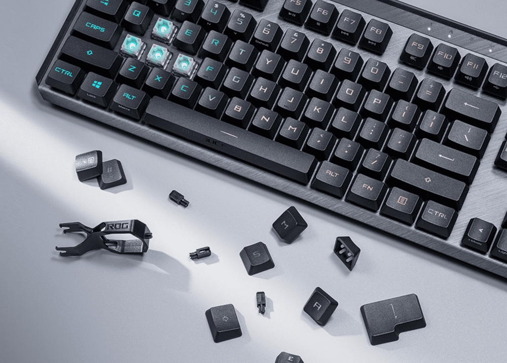 ROG PBT Doubleshot Keycap Set for ROG RX Switches