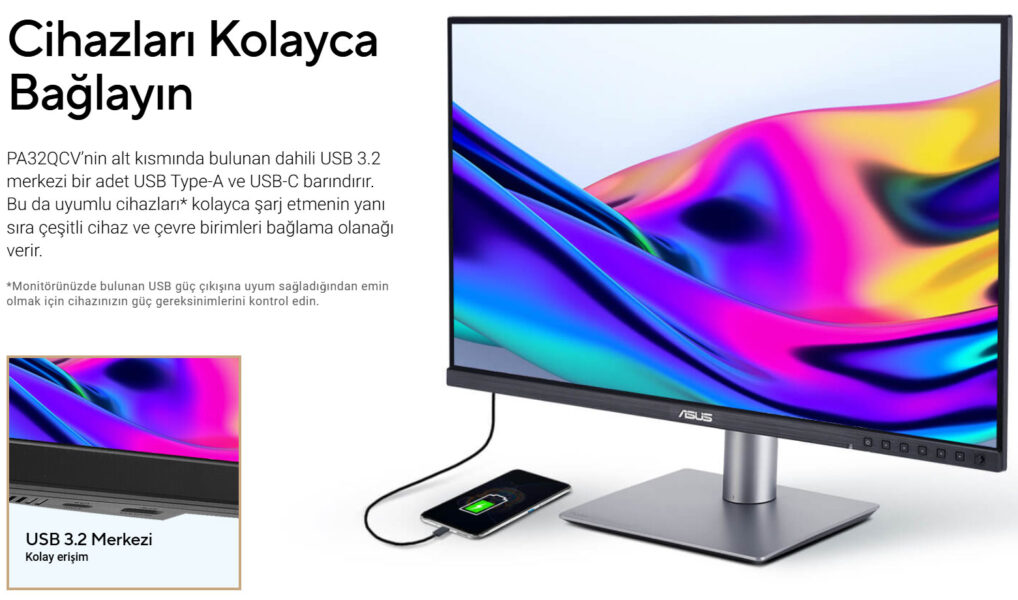 ASUS ProArt Display 6K PA32QCV Monitör H26