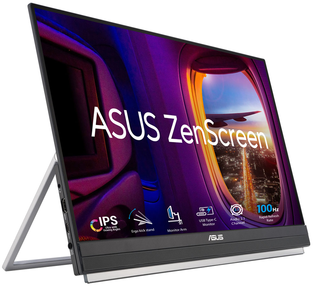 ASUS ZenScreen MB229CF Taşınabilir Monitör H3