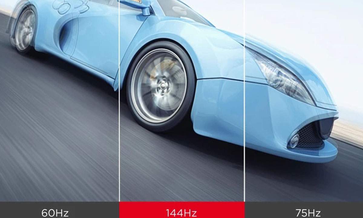 144Hz Yenileme Hızı ile Pürüzsüz Görseller