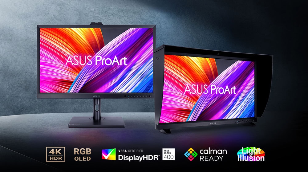 ASUS ProArt OLED PA32DC 31.5 inç 4K UHD OLED monitör, profesyonel renk doğruluğu ve geniş renk gamı ile yaratıcı çalışmalar için ideal. Pivot fonksiyonu ve 1ms tepki süresiyle üstün performans sağlar.