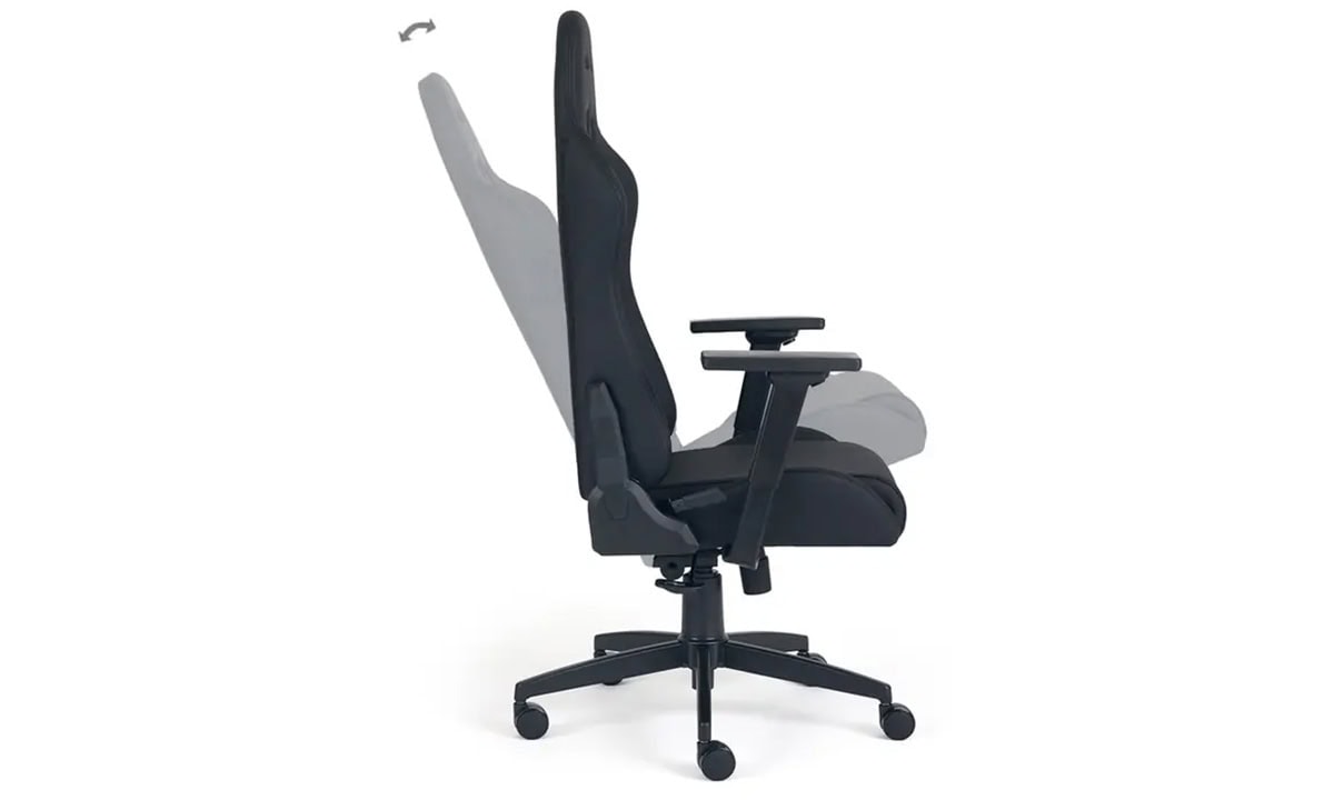 Yüksekliği ayarlanabilir Titanseat Beast Bel Destekli 3D Hafızalı Sünger Anthra Kumaş Oyuncu Koltuğu.