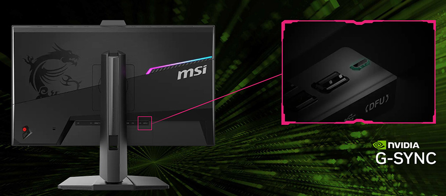 MSI MPG 272QRF X36 27 inç 360Hz 0.5ms 2K WQHD G-Sync Pulsar Rapid IPS Pivot Gaming Monitör h6