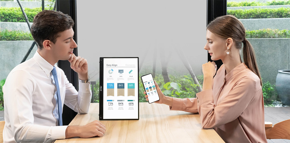 ASUS ZenScreen GO MB16AWP Monitör yh7