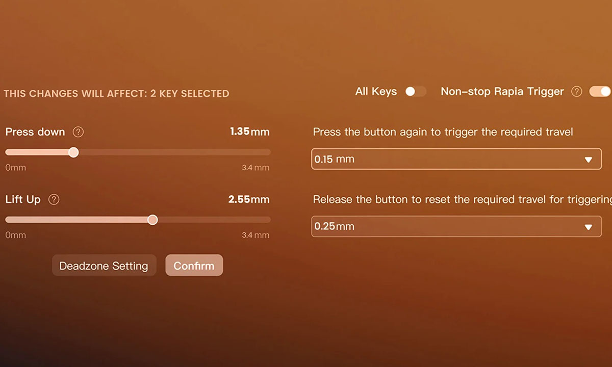Ayarlanabilir Tetikleme Mesafesi