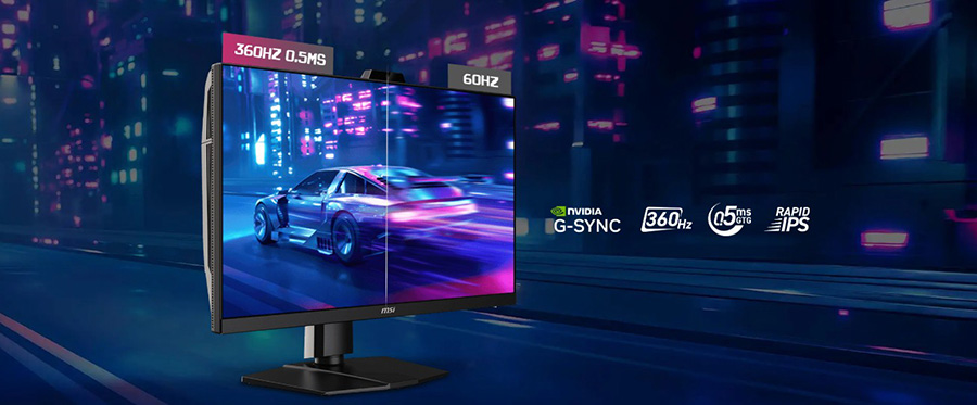 MSI MPG 272QRF X36 27 inç 360Hz 0.5ms 2K WQHD G-Sync Pulsar Rapid IPS Pivot Gaming Monitör h10