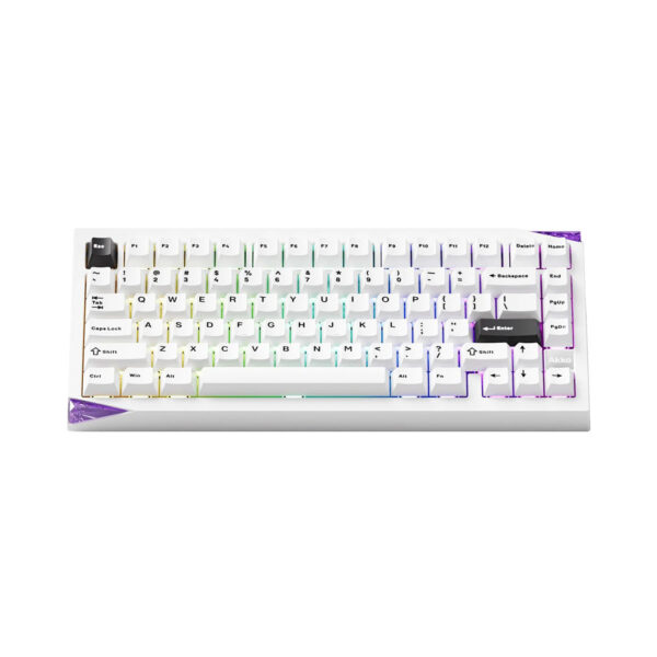 Akko Mineral 01 Via Stellar Rose Switch Hotswap Rgb Kablosuz İngilizce Gaming Klavye 2