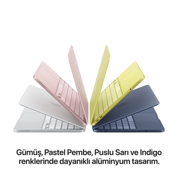 Apple Macbook Neo A18 Pro 6 Cekirdek Cpu 5 Cekirdek Gpu 8gb Ram 256gb Ssd 13 Inc Gumus Laptop Mhfa4tu A 3
