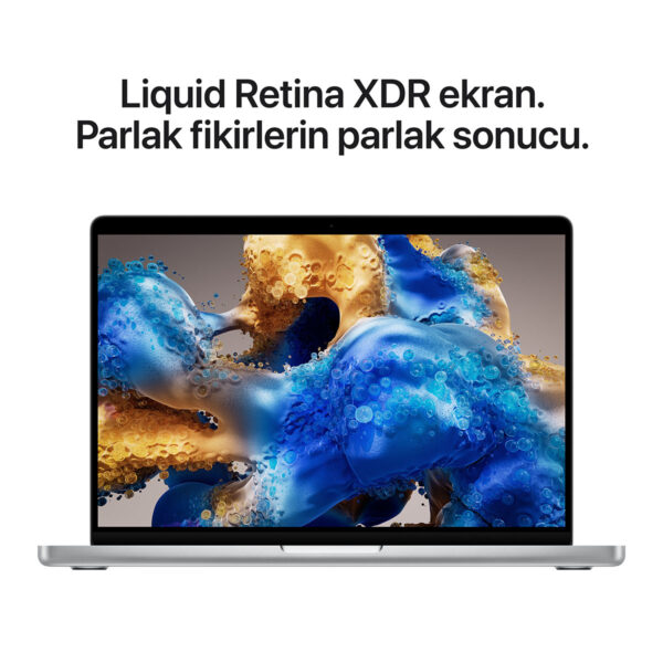 Apple Macbook Pro M5 Max 18 Çekirdek Cpu 32 Çekirdek Gpu 36gb Ram 2tb Ssd 14 İnç Gümüş Laptop (mgdq4tua) 5