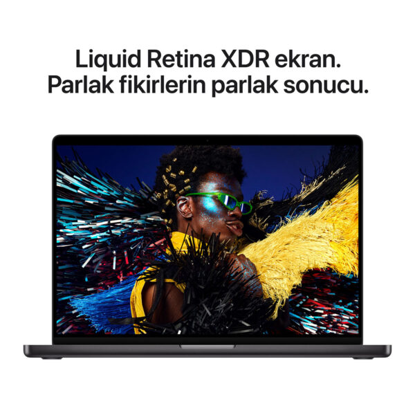 Apple Macbook Pro M5 Max 18 Çekirdek Cpu 32 Çekirdek Gpu 36gb Ram 2tb Ssd 16 İnç Uzay Siyahı (mged4tua) 5
