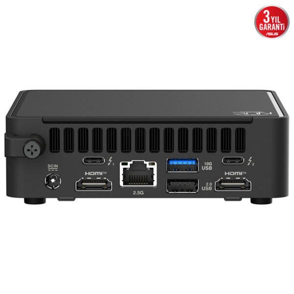 Asus Nuc 15 Pro Slim Kit Rnuc15crki300002 Intel Core 3 100u Barebone Freedos Mini Bilgisayar Y16