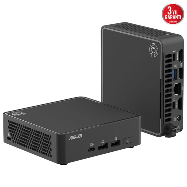 Asus Nuc 15 Pro Slim Kit Rnuc15crki300002 Intel Core 3 100u Barebone Freedos Mini Bilgisayar Y4