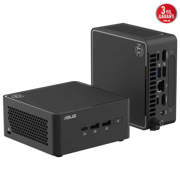 Asus Nuc 15 Pro Tall Kit Rnuc15crhi300002 Intel Core 3 100u Barebone Freedos Mini Bilgisayar 4