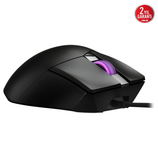 ASUS ROG GLADIUS III Core RGB kablolu oyun mouse, yüksek hassasiyet ve hızlı tepki süresi ile profesyonel oyuncular için tasarlanmıştır. RGB aydınlatma ve ergonomik tasarımıyla oyun deneyimini artırır.
