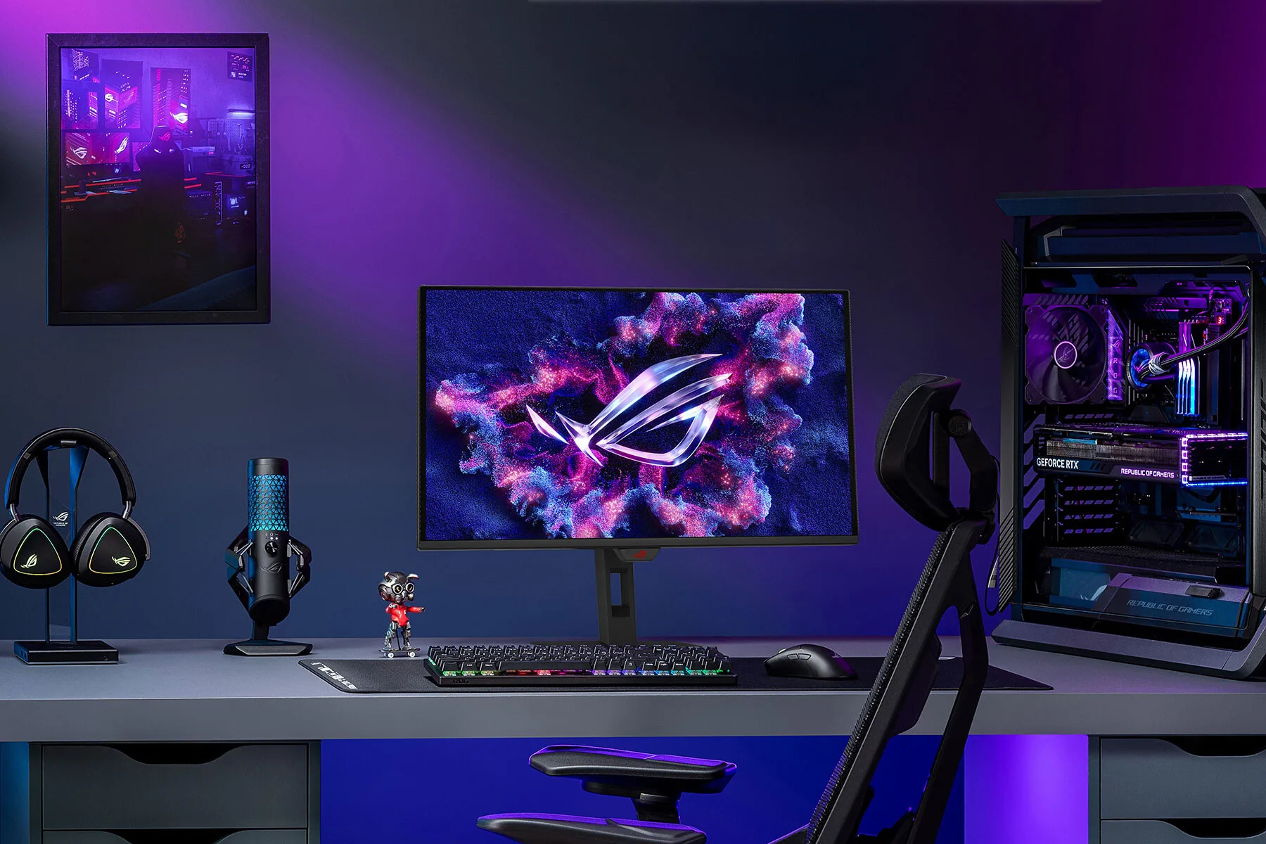 Asus Rog Strix: 3 Yeni 27 Inç Oled Monitör — 240–280hz Ve 3 Yıl Burn In