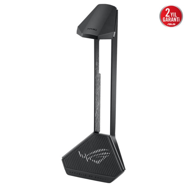 ASUS ROG Throne II Core Gaming Kulaklık Standı, şık ve dayanıklı tasarımıyla oyun deneyiminizi tamamlar. Kulaklıklarınızı düzenli tutar, ergonomik kullanım sağlar.