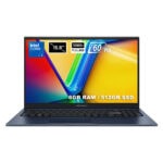 ASUS Vivobook 15 X1504VA-BQ5386, Intel Core i5-120U işlemci, 8GB DDR5 RAM, 512GB SSD, 15.6 inç Full HD ekran, IPS panel, 60Hz yenileme hızı, FreeDos işletim sistemi.