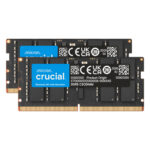 Crucial 32GB(2x16GB) 6400MHz CL52 DDR5 Notebook Ram (CT2K16G64C52CS5)