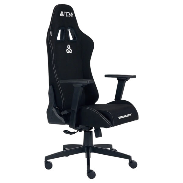 Titanseat Beast Bel Destekli 3d Hafizali Sunger Black Kumas Oyuncu Koltugu 2