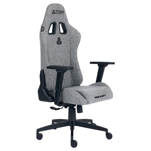 Titanseat Beast Bel Destekli 3d Hafizali Sunger Chromium Kumas Oyuncu Koltugu 2