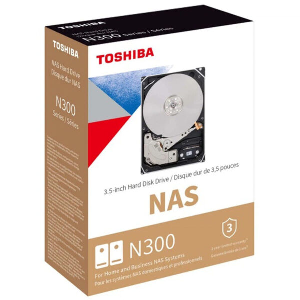 Toshiba N300 18tb 7200rpm 512mb 3.5 Inç Sata 3.0 Harddisk (hdwg51juzsva) 2
