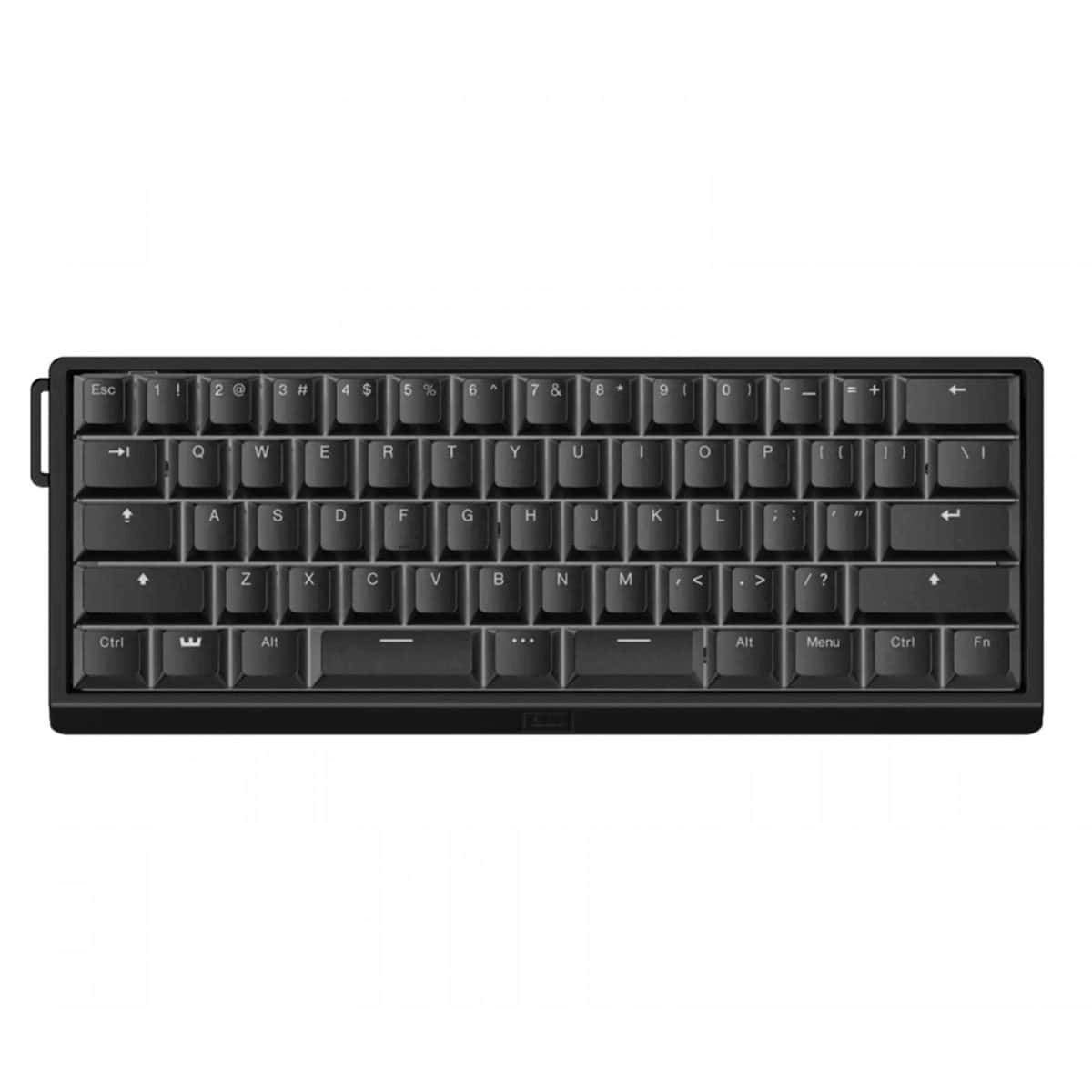 Wooting 60HE v2 Medium Hall Effect manyetik switch gaming klavye, kompakt ve yüksek performanslı, oyun ve profesyonel kullanım için ideal.