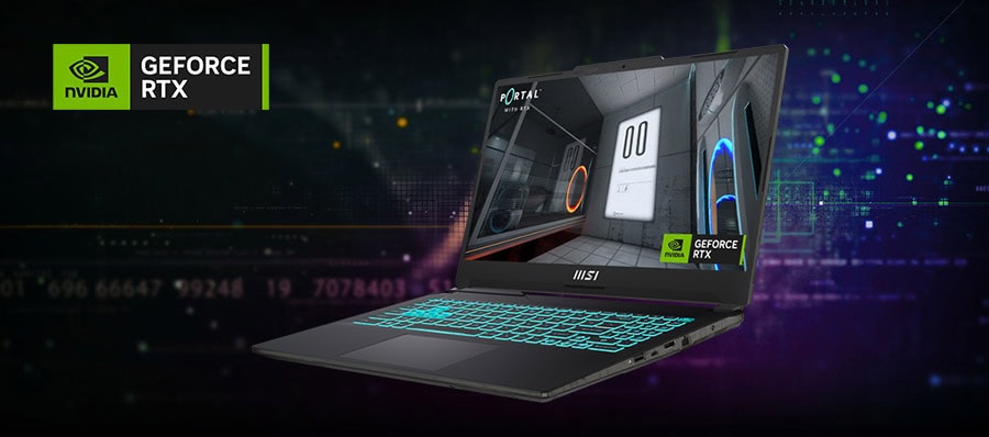 Yüksek performanslı MSI CYBORG 15 A13VE-2270XTRNN dizüstü bilgisayar, Intel Core i5-13420H ve GeForce RTX 4050 ekran kartı ile oyun ve profesyonel kullanım için ideal.