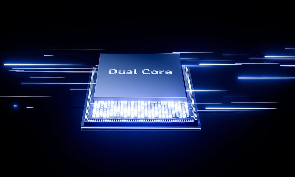 Yapay zeka ve yüksek performanslı işlemci teknolojisi ile güçlendirilmiş Dual Core çip, gelişmiş hız ve verimlilik sağlar.