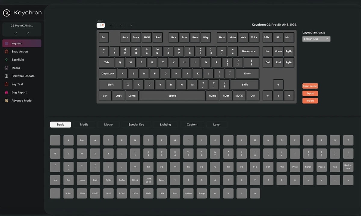 QMK ve Launcher ile Programlayın.