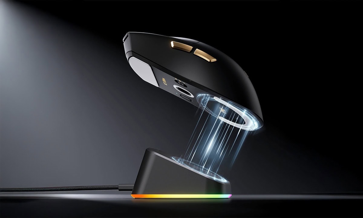 RGB özellikli manyetik kablosuz şarj yuvası