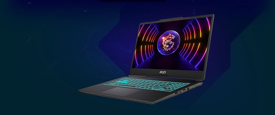 MSI CYBORG 15 A13VE-2270XTRNN dizüstü bilgisayar, Intel Core i5-13420H işlemci ve GeForce RTX 4050 6GB ekran kartı ile yüksek performans sağlar. 16GB DDR5 RAM ve 1TB SSD ile hızlı ve güvenilir oyun de.