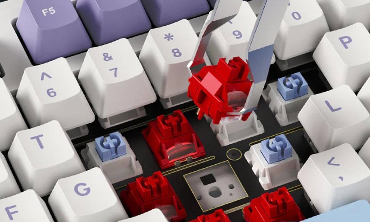 Yapay zeka klavye parçaları, AJAZZ AK980 V2 renkli RGB mekanik gaming klavye için yüksek kaliteli switch ve hotswap özellikleriyle tasarlanmış. Kablosuz ve İngilizce düzenli, 2 yıl garantili.