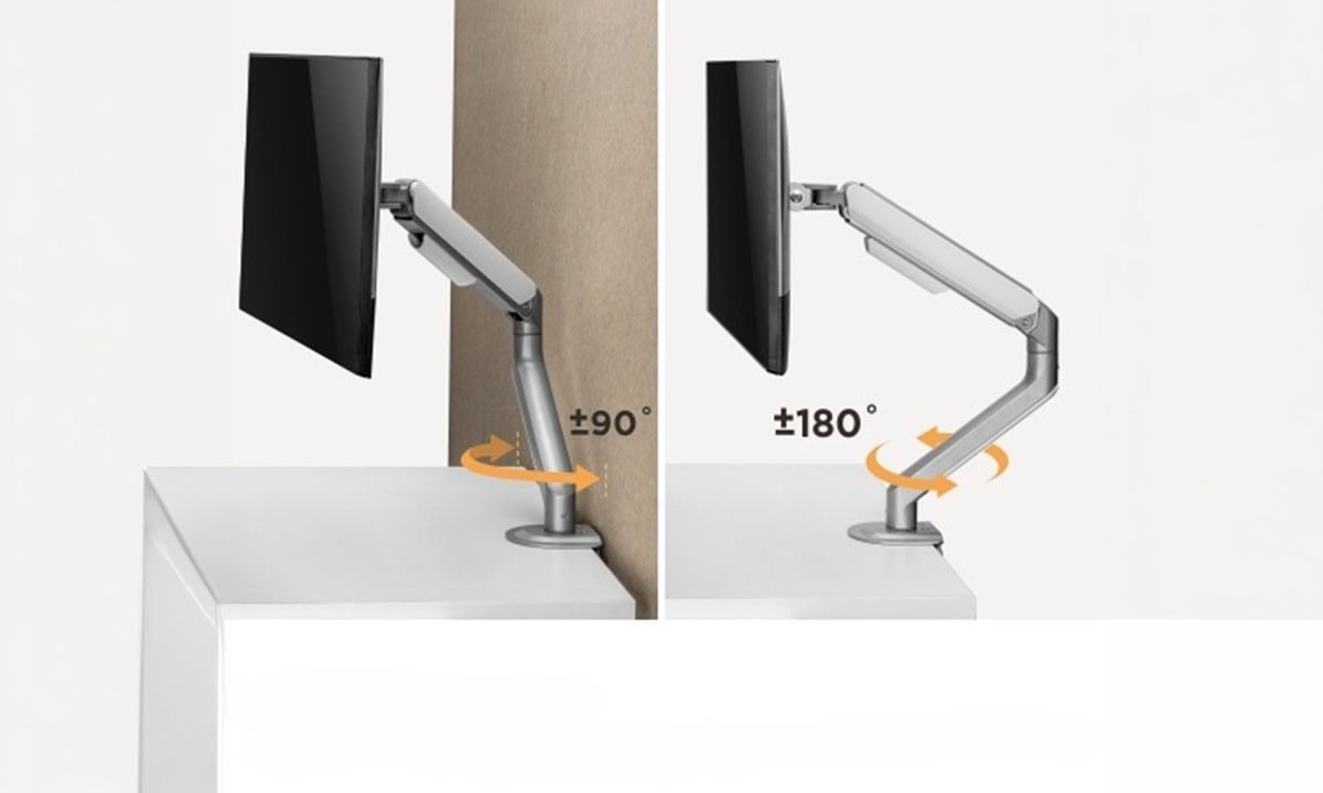 Brateck 17-32 inç uyumlu amortisörlü monitör kolu, esnek hareket ve yüksek dayanıklılık sağlar. Monitörünüzü rahatlıkla ayarlayabilir, ergonomik çalışma ortamı oluşturabilirsiniz.