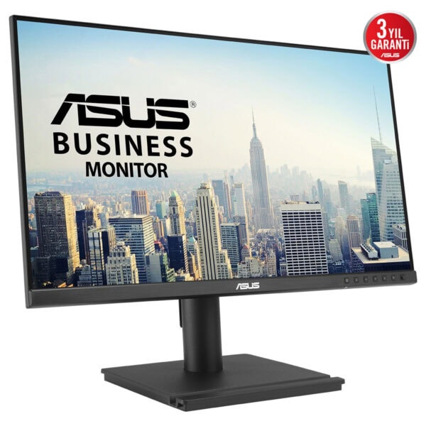 ASUS BE249CGN 23.8 inç 120Hz Full HD IPS Pivot Monitör, yüksek yenileme hızı ve Adaptive Sync teknolojisi ile akıcı görüntü sağlar. İş ve eğlence için ideal, ergonomik tasarımıyla kullanışlı monitör.