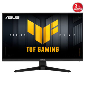 ASUS TUF Gaming VG27AQE5A 27 inç 165Hz 2K QHD IPS Gaming Monitör, yüksek yenileme hızı ve Adaptive Sync teknolojisi ile akıcı oyun deneyimi sağlar. Dayanıklı ve şık tasarımıyla oyun tutkunlarının terc.