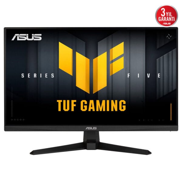 ASUS TUF Gaming VG27AQE5A 27 inç 165Hz 2K QHD IPS Gaming Monitör, yüksek yenileme hızı ve Adaptive Sync teknolojisi ile akıcı oyun deneyimi sağlar. Dayanıklı ve şık tasarımıyla oyun tutkunlarının terc.
