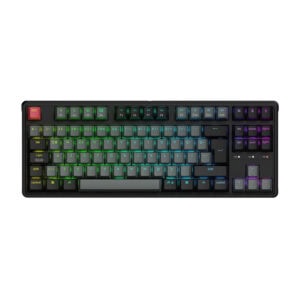 Yüksek performanslı Keychron C3 Pro 8K RGB mekanik gaming klavye, Türkçe karakter desteği ve kompakt tasarımıyla oyun ve yazılım çalışmaları için ideal.