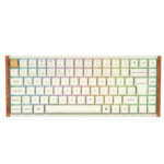 Keychron K2 HE Special Edition Beyaz %75 Gateron Magnetic Nebula Manyetik Switch Hall Effect RGB Kablosuz Hotswap Türkçe Gaming Klavye (K2H-Q1-TR)