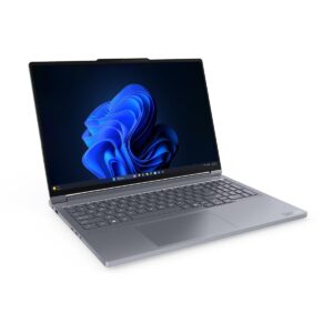 Lenovo ThinkBook 16p G6 IAX gaming ve profesyonel kullanım için yüksek performanslı 16 inç dizüstü bilgisayar, 3.2K ekran, Intel Core Ultra işlemci ve RTX5060 grafik kartı ile.