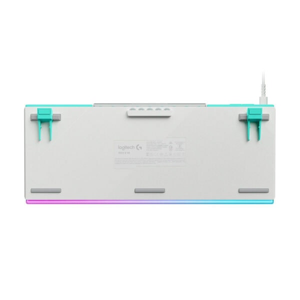 Yüksek performanslı Logitech G512 X beyaz kablolu oyun klavyesi, RGB aydınlatma ve dayanıklı tuşlar ile oyun deneyiminizi artırır.