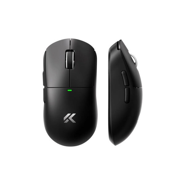 MCHOSE A5 V3 Siyah kablosuz oyun mouse, 8K Hz yüksek hız ve hassasiyet ile profesyonel gaming deneyimi sunar. Ergonomik tasarımı ve gelişmiş özellikleriyle öne çıkar.