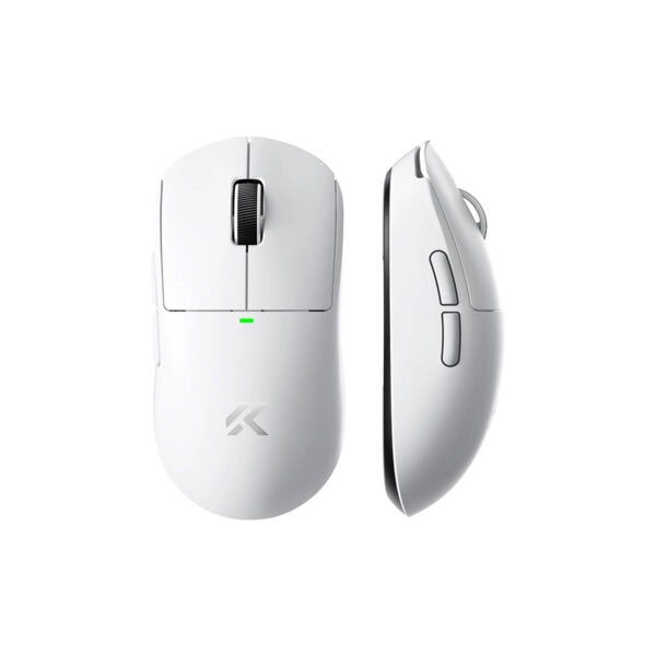 Yüksek çözünürlüklü 8K Hz kablosuz oyun mouse, ergonomik tasarımı ve hassas sensörü ile üstün performans sağlar. MCHOSE A5 V3, hızlı tepki ve konfor sunarak oyun deneyimini artırır.