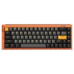 MCHOSE Ace 68 Turbo Esports Galaxy Orange %65 Mount Tai Magnetic Switch GT 16K Hz Hall Effect RGB Hotswap Gaming Klavye (HW-Ace68Turbo-9)