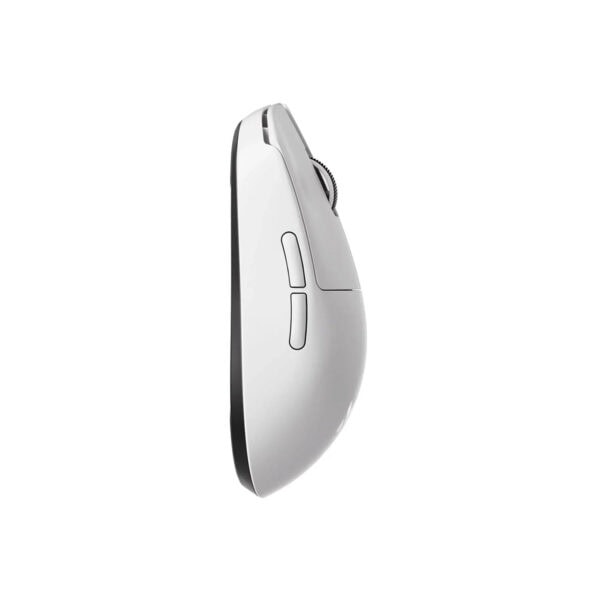 Yüksek performanslı MCHOSE L7 Pro Beyaz kablosuz oyun mouse, 8K Hz tepki hızı ve ergonomik tasarımıyla oyun deneyiminizi artırır.