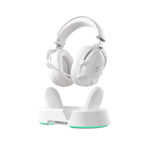 MCHOSE V9 Turbo Icy White 7.1 Surround Kablosuz Gaming Kulaklık, yüksek ses kalitesi ve rahat tasarımıyla oyun deneyimini artırır. Icy White renk seçeneğiyle şık ve modern görünüm sağlar.