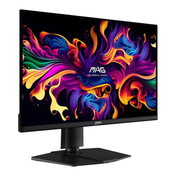 MSI MAG 271QP QD-OLED 26.5 inç oyun monitörü, 280Hz yenileme hızı ve 0.03ms tepki süresi ile yüksek performans sağlar. 2K WQHD çözünürlük ve Adaptive Sync teknolojisi ile akıcı oyun deneyimi sunar.