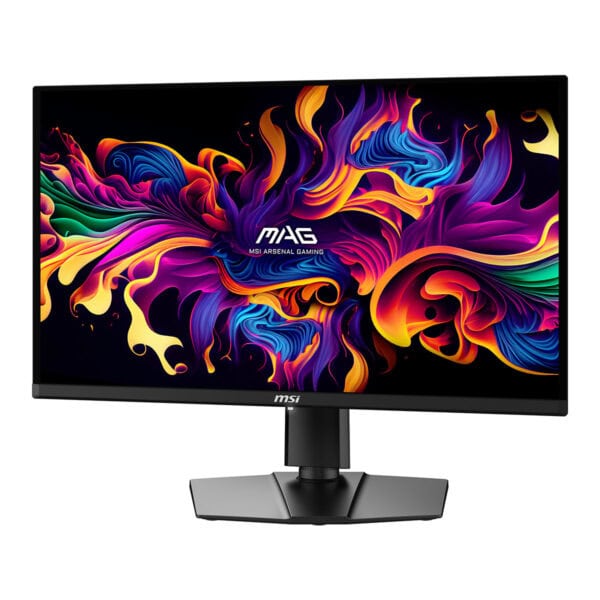 MSI MAG 271QP QD-OLED 26.5 inç oyun monitörü, 280Hz yenileme hızı ve 0.03ms tepki süresi ile yüksek performans sağlar. 2K WQHD çözünürlük ve Adaptive Sync teknolojisi ile akıcı oyun deneyimi sunar.