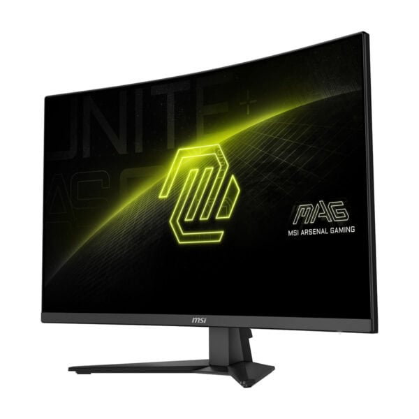 MSI MAG 321CQF 31.5 inç 180Hz 0.5ms 2K WQHD FreeSync Gaming Monitör, kavisli tasarımıyla yüksek performans ve görsel deneyim sunar.