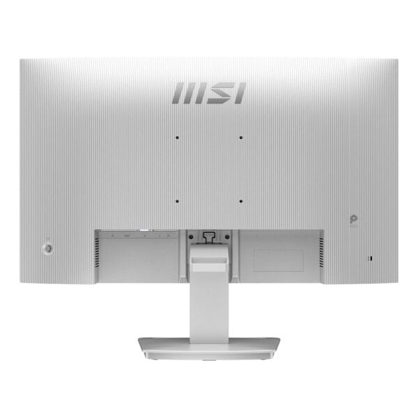 MSI PRO MP273W E14A 27 inç 144 Hz Full HD IPS monitör arka görünüm.
